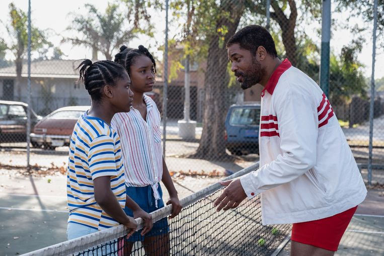 Will Smith als de vader van Serena en Venus in 'King Richard'. Beeld Chiabella James