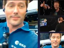 Thomas Pesquet diffuse le nouveau titre de Coldplay dans l'espace