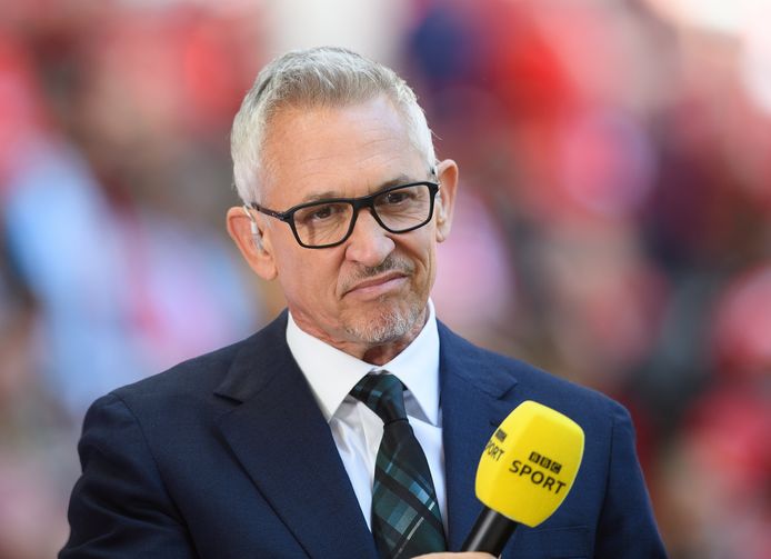 Le présentateur star Gary Lineker.