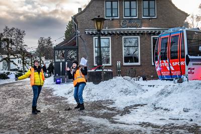 Brasse-skihut in Beek open en meteen weer dicht