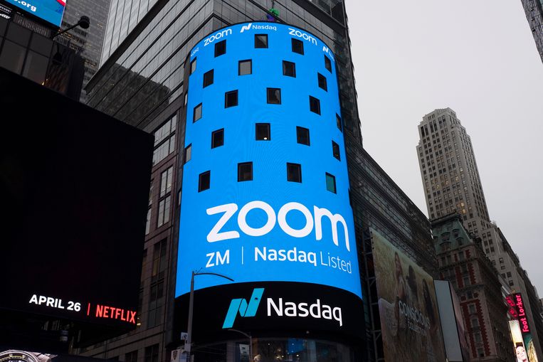Technologieaandelen boomen op Nasdaq. Beeld AP