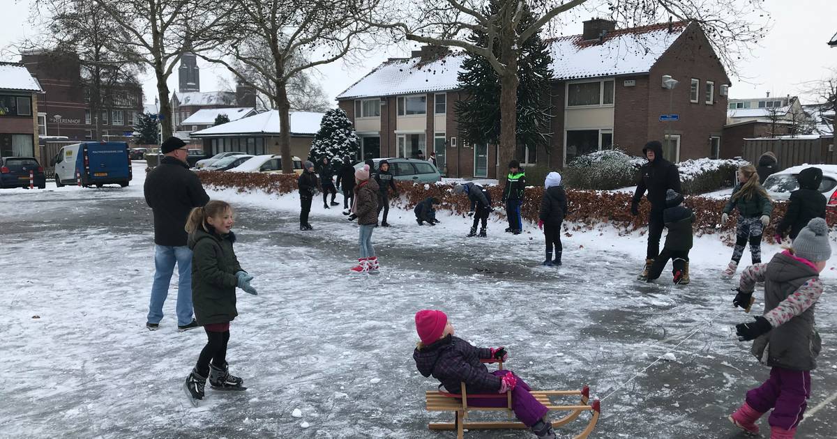 Oranjeplein wordt groen, maar kan er dan nog wel geschaatst worden