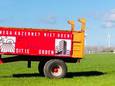 Protest van de boeren in Zeewolde tegen de komst van de superkazerne.