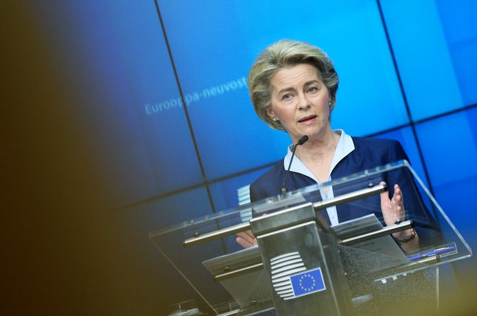 Europees Commissievoorzitter Ursula von der Leyen.