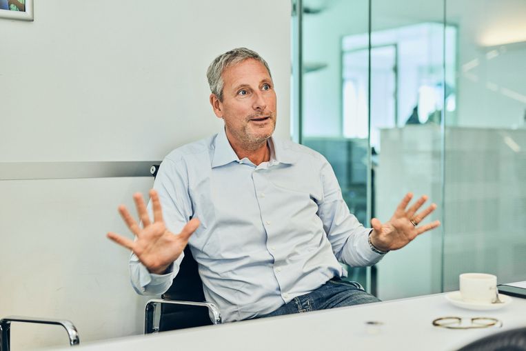 ‘Sommige keepers laten alle ballen door, andere staan altijd op de juiste plek. Is dat geluk? Nee, dat is talent, intuïtie, hard werken.’  Beeld Thomas Nolf