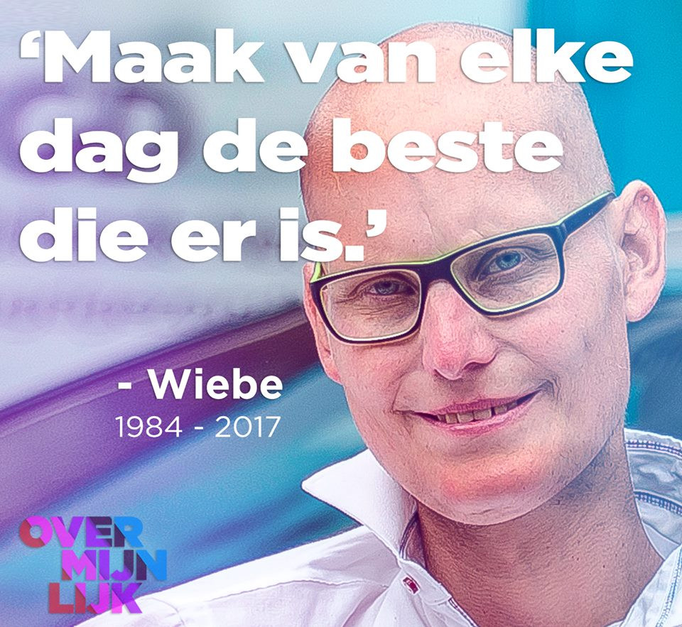 'Over mijn lijk' deelnemer Wiebe uit Oudenbosch overleden Foto AD.nl