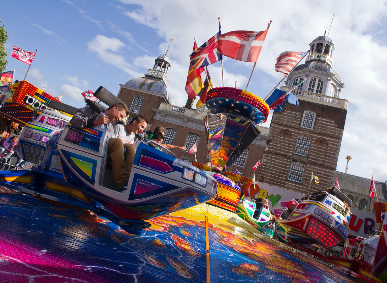 'Kermis in Goes de grootste? Ik dacht het niet' Foto AD.nl