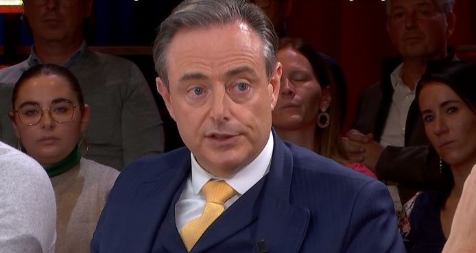 Bart de Wever (N-VA) in de uitzending van 'De Tafel van Gert'.