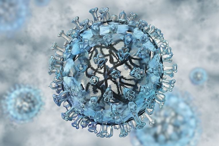 Het griepvirus Beeld COLOURBOX1