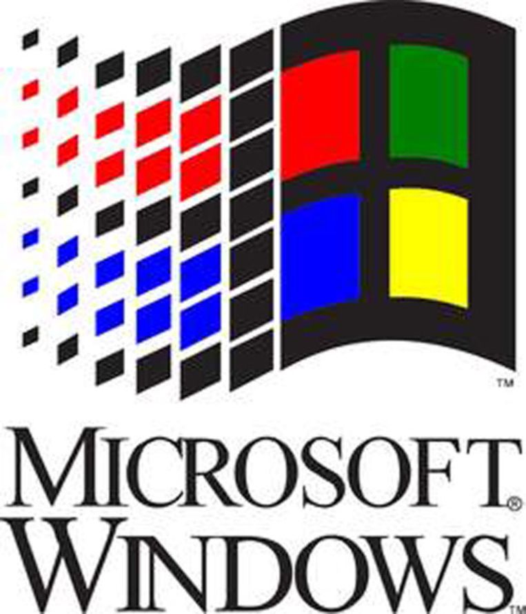 Het logo van Windows 3.1. © The Windows Blog Beeld 