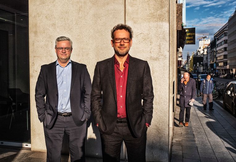 'Dit is de regering die niemand wilde' Dave Sinardet en Carl Devos