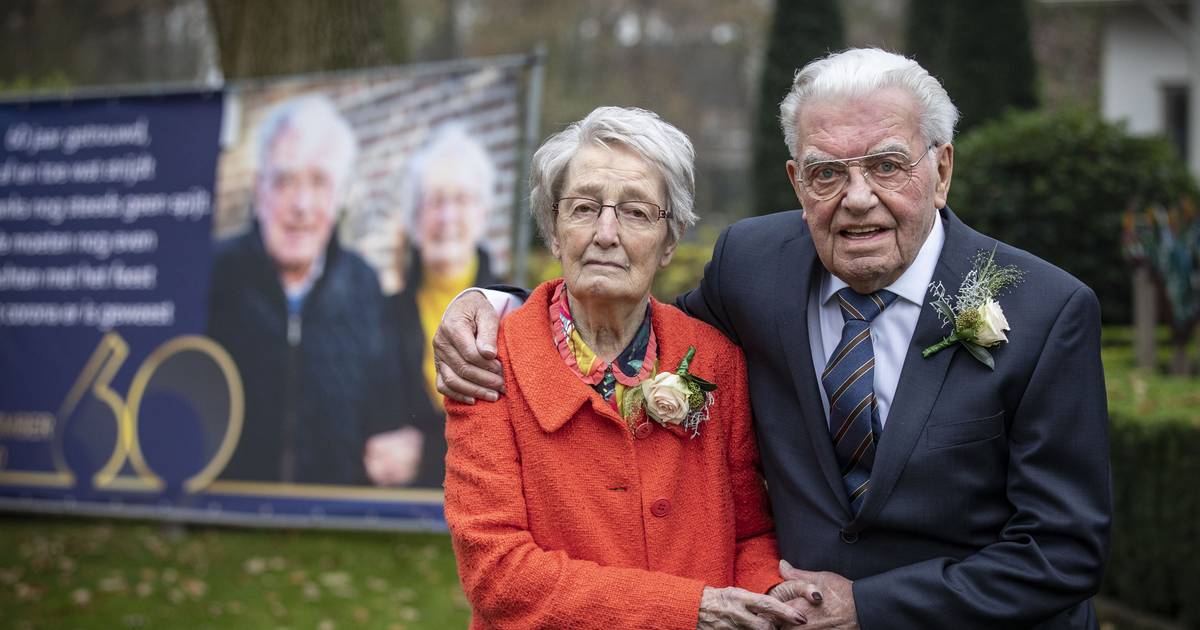 Les van diamanten stel uit Langeveen: ‘Soms wel een strijd, maar nooit spijt’