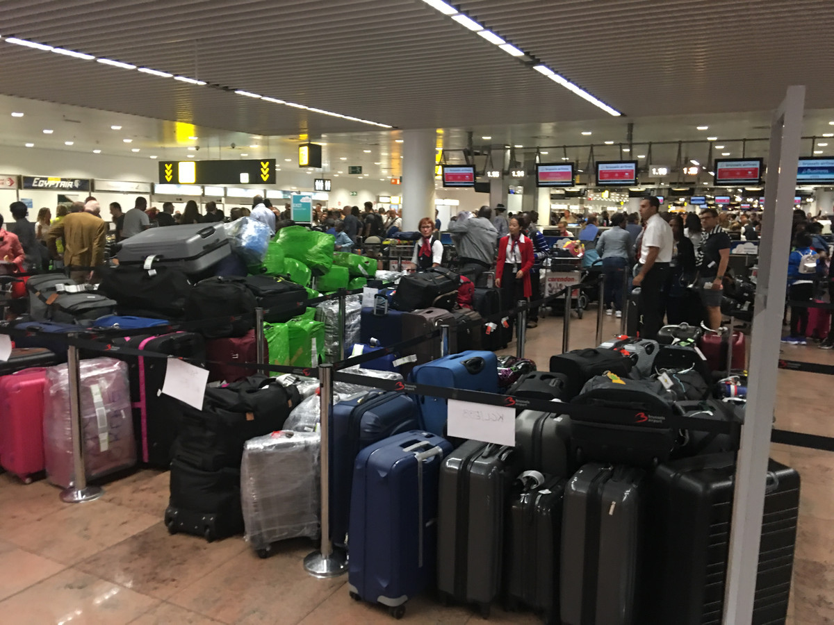 brussels airport lost baggage