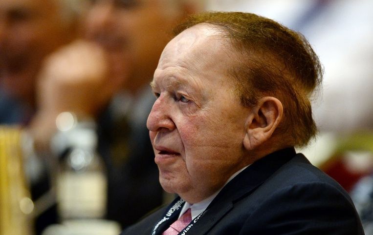 Sheldon Adelson Beeld AFP