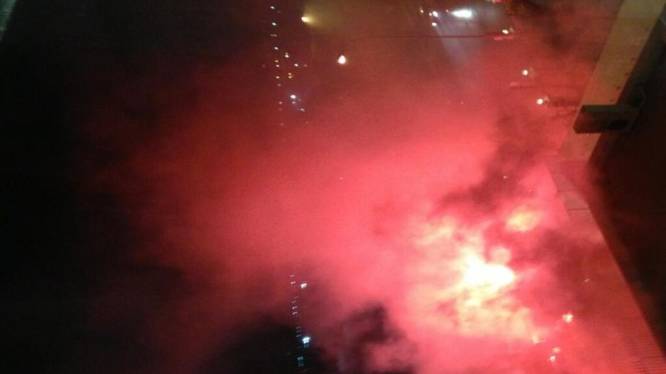 Arsenal reçu à Fenerbahçe avec un feu d'artifice à l'hôtel