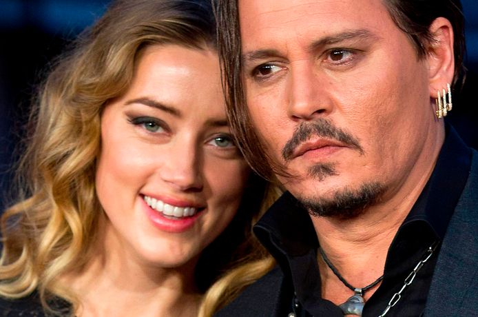 Amber Heard en Johnny Depp in betere tijden, voor ze het onderwerp van een rechtszaak tegen elkaar werden