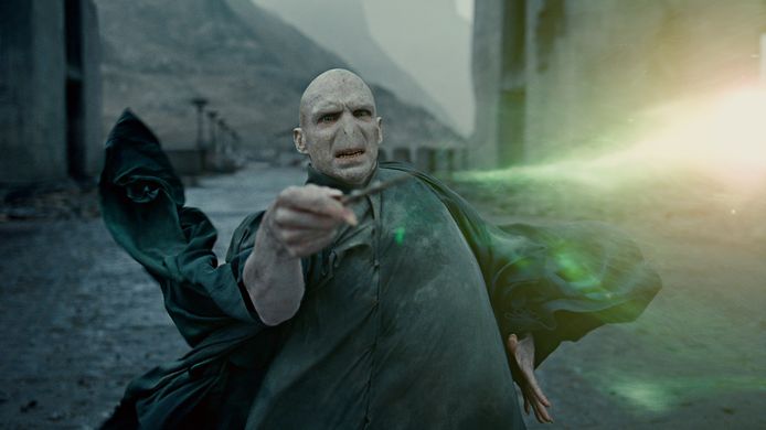Ralph Fiennes als Voldemort.