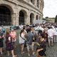 Toeristen staan drie uren te wachten voor Colosseum wegens vakbondsactie