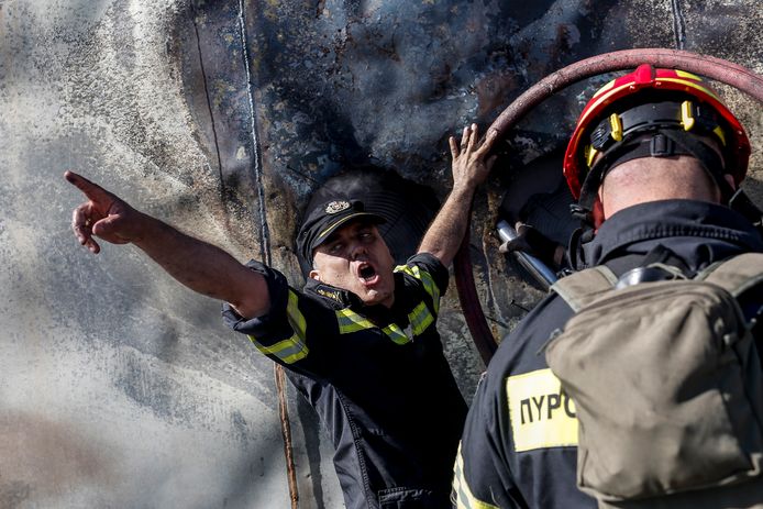 De Griekse brandweer kwam de afgelopen dagen veelvuldig in actie.