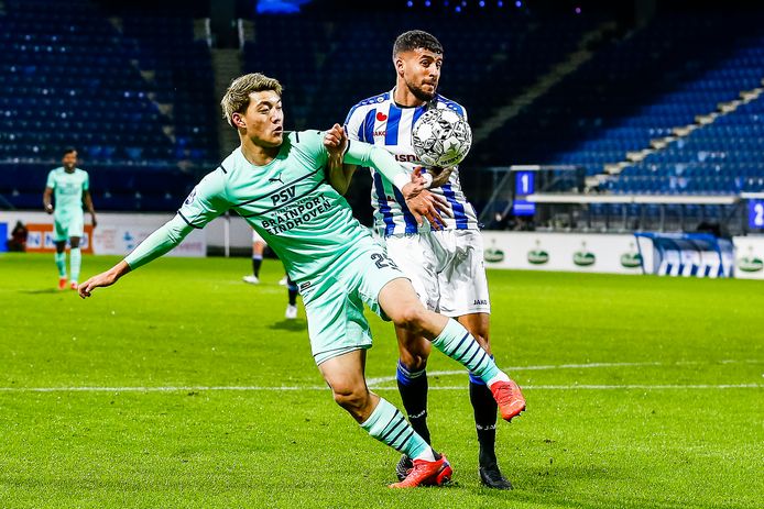Ritsu Doan kon het met PSV niet bolwerken in Heerenveen.