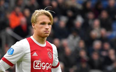 Dolberg traint weer met Ajax-selectie