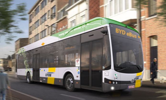 De Lijn bestelt 92 standaard e-bussen bij BYD Europe, goed voor een investering van ruim 43 miljoen euro.