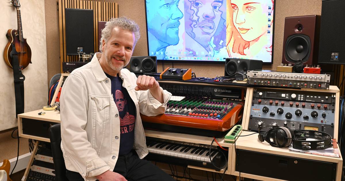 Totaalmuzikant Hub Rasker leeft zich uit in eigen studio en komt met nieuwe single - De Gelderlander