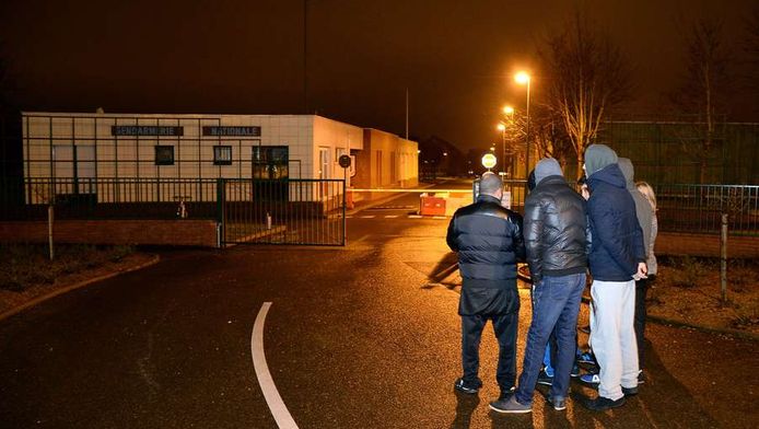 La gendarmerie ou l'humoriste a passé sa garde à vue.