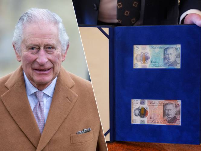 Koning Charles krijgt eerste bankbiljetten met zijn portret erop