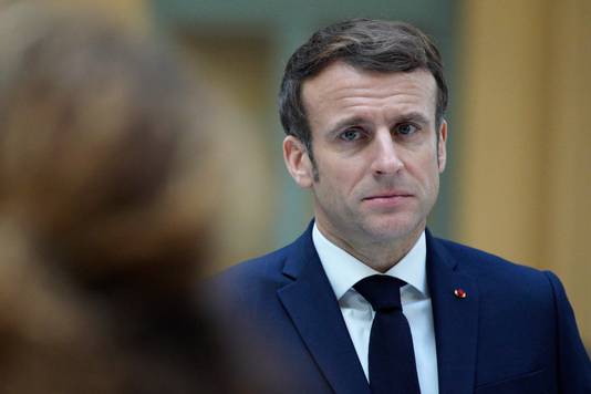 Il presidente Emanuele Macron.