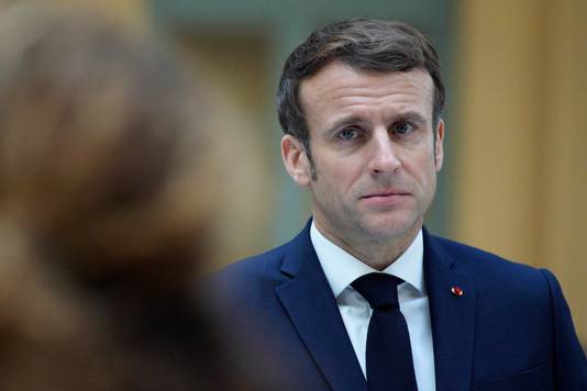 Il presidente Emanuele Macron.