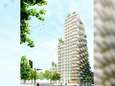 Prijs appartement in 70 meter hoge woontoren Luxemburglaan loopt op tot 5,5 ton