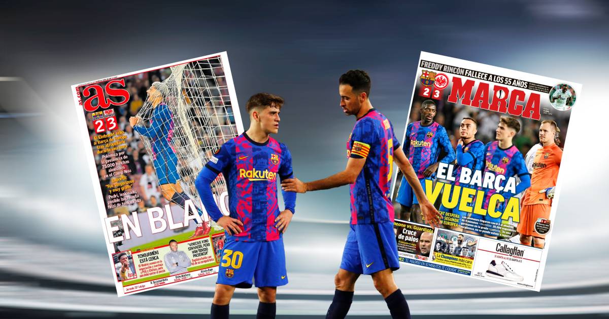 ‘Una delle notti più tristi di sempre al Camp Nou’: la stampa spagnola non lascia traccia di Barcellona |  gli sport
