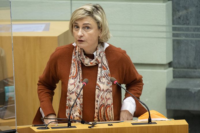 Vlaams minister van Werk Hilde Crevits.