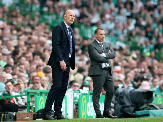De titel lijkt heel ver weg: Philippe Clement en Rangers verliezen sleutelwedstrijd van concurrent Celtic