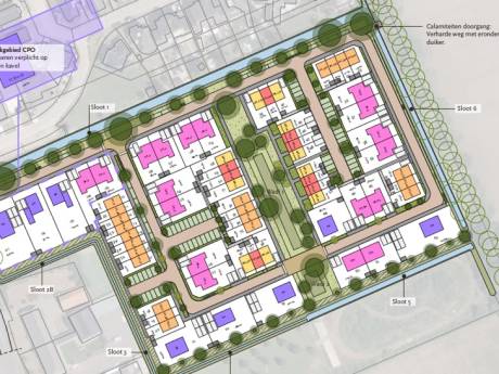 Zijtaart-Zuid krijgt 66 huizen, tussen brede sloten