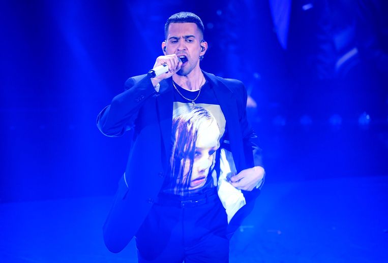 Zanger Mahmood.  Beeld Daniele Venturelli/WireImage