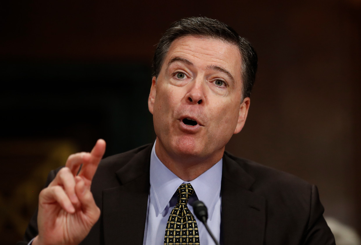 Ex-FBI-directeur James Comey Beeld AP