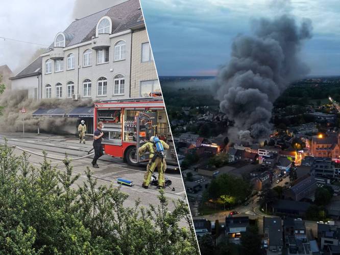 Zware brand legt bekende traiteurszaak in de as in Bonheiden: “Pas na middernacht was vuur onder controle”