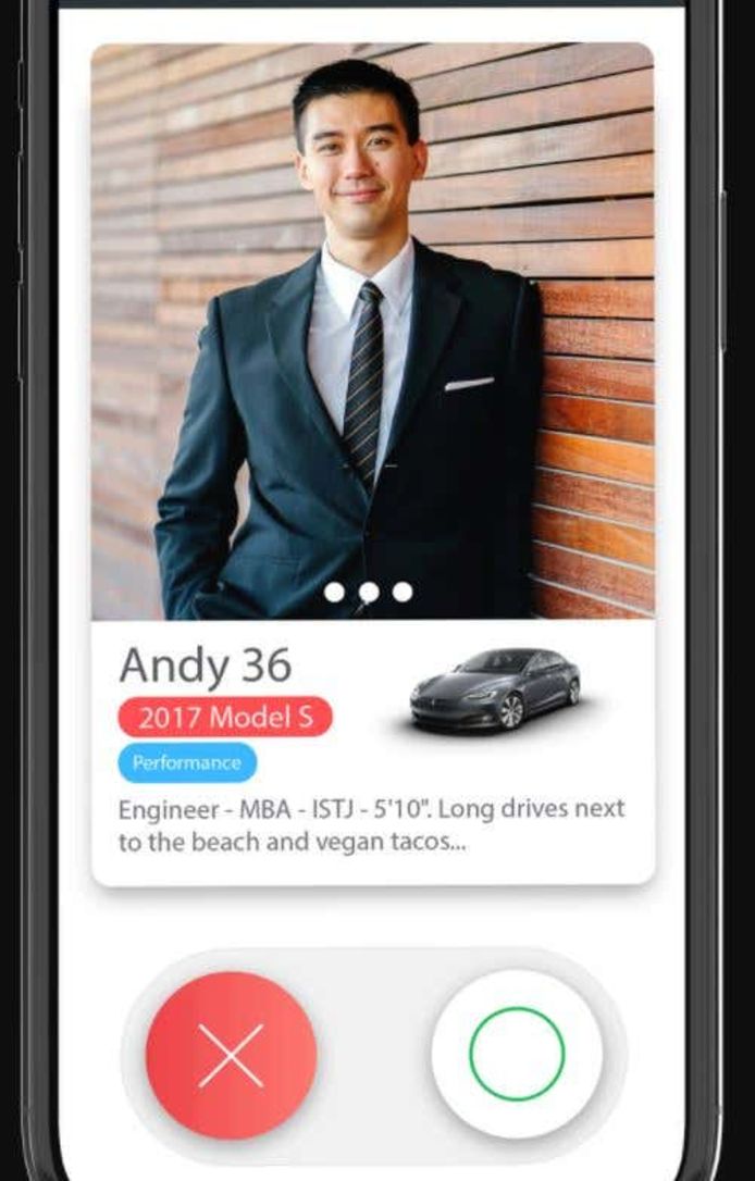 Tesla Dating-app