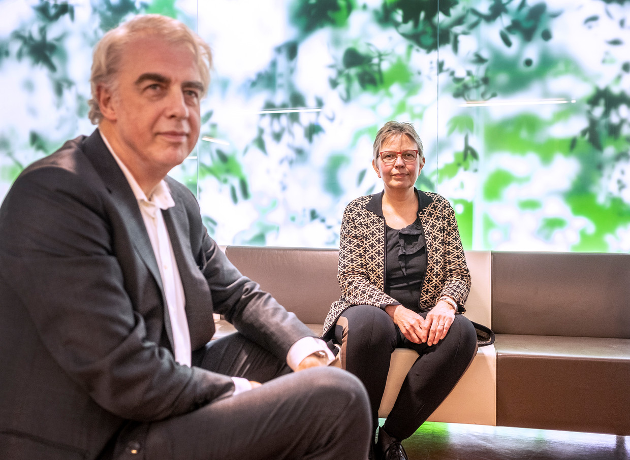 Matthias Smalbrugge en Martina Cornel. Beeld Patrick Post