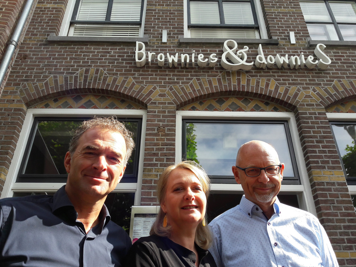Drie van de initiatiefnemers van WoonDroom: Han Arts van der Zanden (links), Colette Evers en Gert Klein Kranenberg.