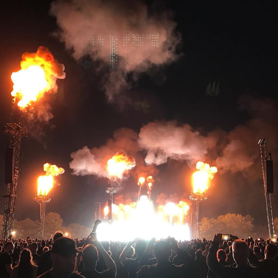 Fans vol lof over concert Rammstein