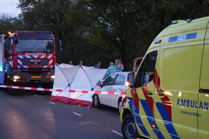 Een bestuurder overleed bij het ongeluk.