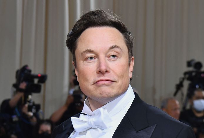 De nieuwe topman van Twitter, Elon Musk.