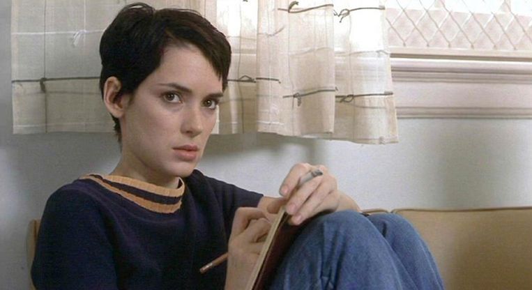 Winona Ryder in Girl Interrupted. Beeld kos