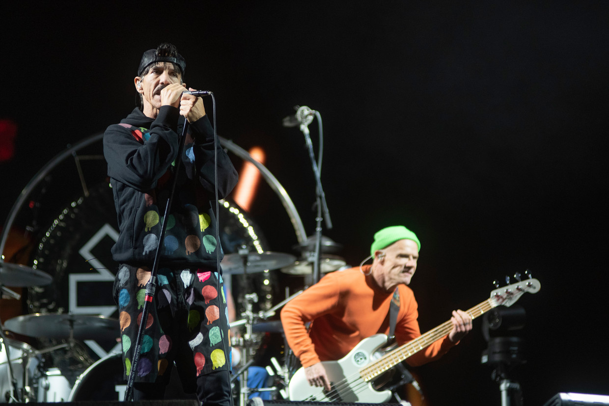 Werchter, 03-07-2022
concert The Red Hot Chili Peppers
op Rock Werchter festival
Photo: Alex Vanhee Beeld Alex Vanhee