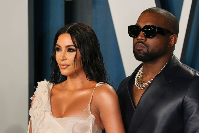 Kim Kardashian en Kanye West