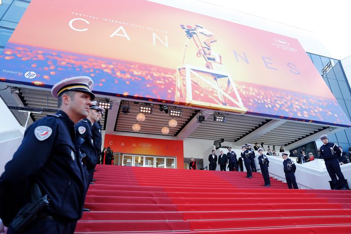 Geen rode loper dit jaar in Cannes voor het jaarlijkse filmfestival.