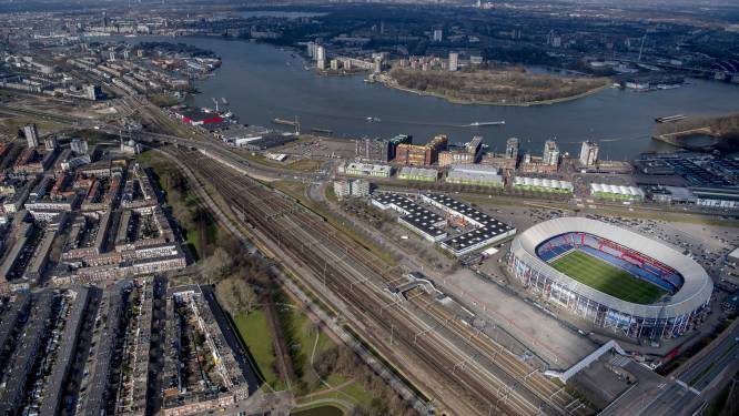 Miljoenentegenvaller: knooppunt ‘Feyenoord City’ wordt fors duurder